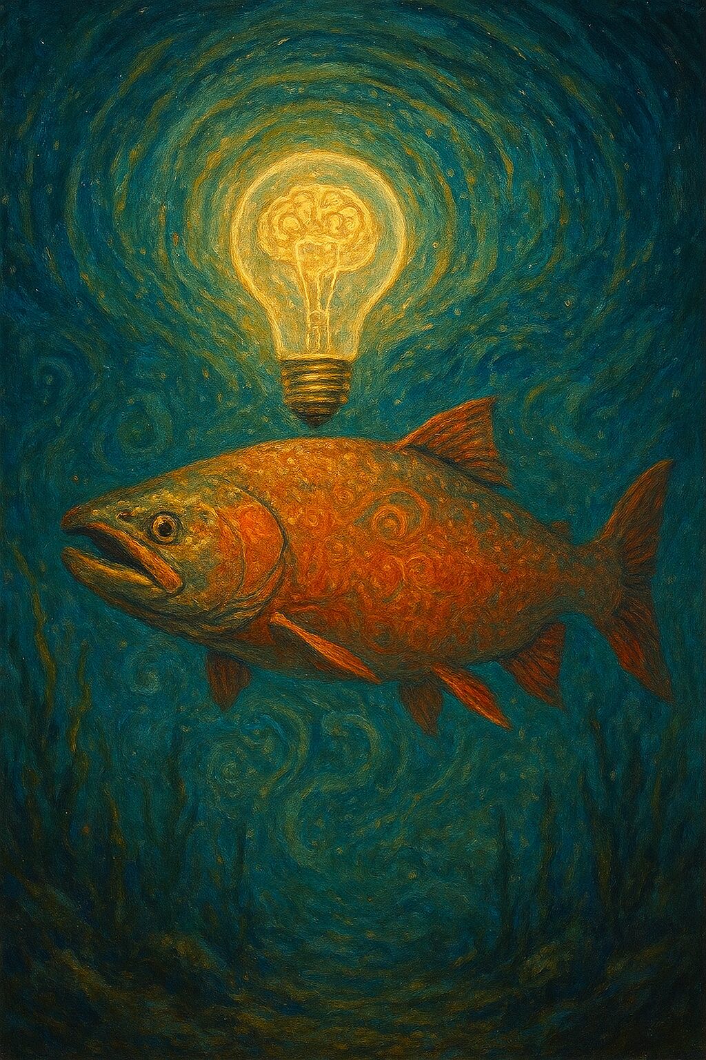 知恵の鮭