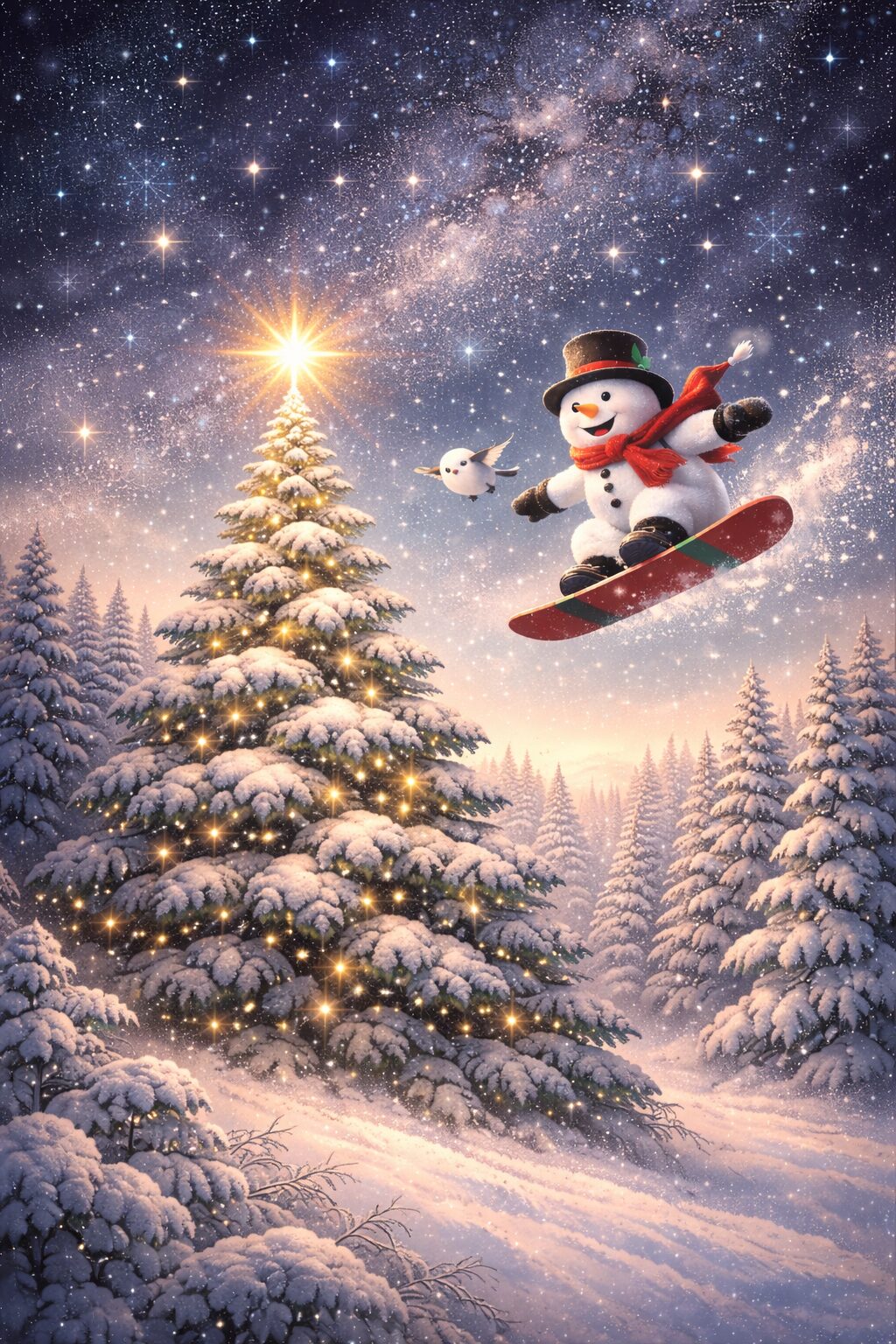 童話『雪の精の物語』～雪の森の約束～