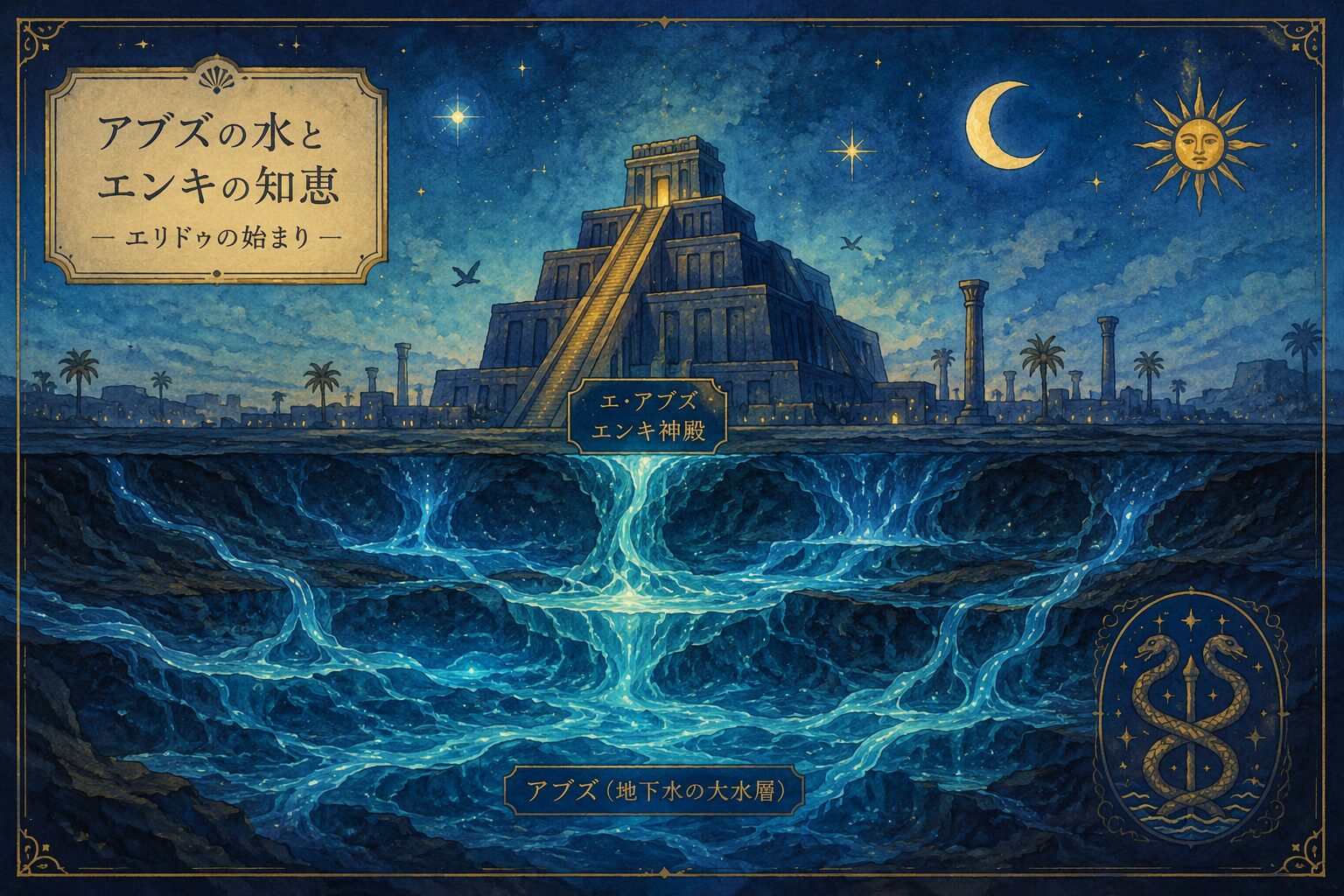 エリドゥはなぜ「水の都市」と呼ばれた？アブズの神エンキと聖書「バベル」との知られざる関係